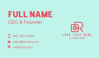 Modern O & R Business Card