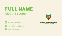 Green Business Card example 3