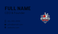 Bowling Ball Pin Shield Business Card