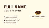 Donut Delivery Chat Business Card