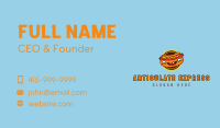 Pop Art Sausage Bun Business Card Image Preview