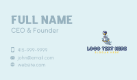 Dolphin Volleyball League Business Card Design