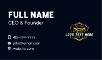 Garage Business Card example 4