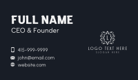 Elegant Regal Shield Business Card Design