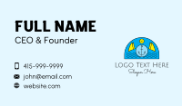 Anchor Ocean Wave Business Card