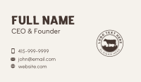 Grass Cow Farm Business Card