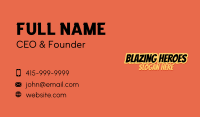 Spicy Asian Food Wordmark Business Card Image Preview