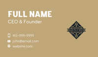 Classic Boutique Company Business Card Design