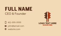 String Business Card example 3