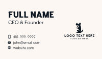 Canine Dog Ball Business Card