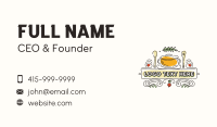 Cafeteria Restaurant Cook Business Card