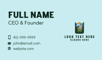Nature Outdoor Summit Business Card Design