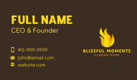 Hot Flaming Fuel  Business Card Image Preview