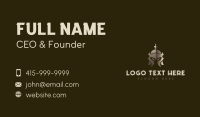 Warrior Business Card example 4