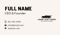 Sports Car Automotive Business Card