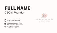 Beauty Woman Skincare Business Card