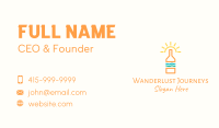 Bottle Business Card example 4