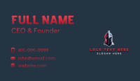 Helmet Knight Armor Business Card