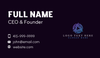 Abstract Wave Technology Business Card