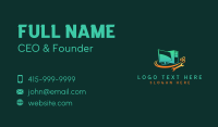 Computer Wrench Bolt Business Card Design