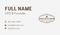 Cowboy Rodeo Badge Business Card