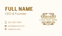 Buffet Business Card example 4