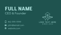 House Lawn Grass Maintenance Business Card Design