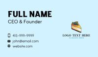 Blueberry Cheesecake Patisserie Business Card