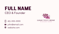 Oklahoma Floral Bloom Business Card