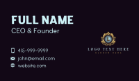 Premium Royal Crown Business Card Design