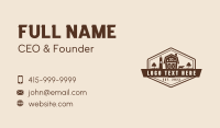 Barn Silo Cow Business Card