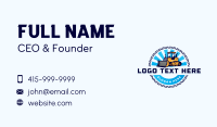  Bulldozer Machinery Construction Business Card