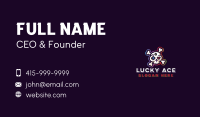 Casino Poker Skull Business Card Image Preview