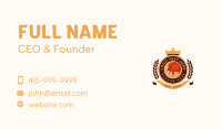 Cricket Ball League Business Card