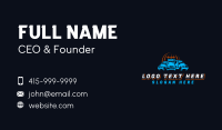 Truck Fleet Logistics Business Card Design