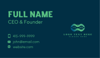 Startup Company Wave Business Card