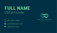 Startup Company Wave Business Card Design