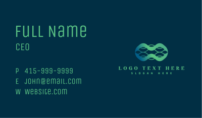 Startup Company Wave Business Card
