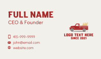 Grain Farmer Truck Business Card