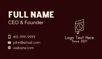 Bookmark Business Card example 3