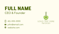 Palm Leaf Business Card example 3