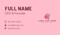 Mental Training Brain Business Card