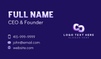 Social Media Business Card example 4