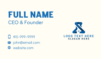 Blue House Letter S Business Card