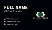 Beast Dragon Smoke Business Card Design