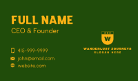 Division Business Card example 2