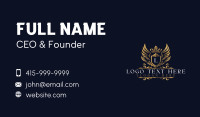 Royal Crown Wing Business Card