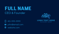 Car Pressure Washing Business Card Design