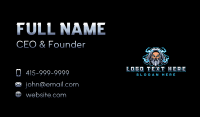 Zeus Lightning God Business Card