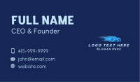 Racing Sportscar Vehicle Business Card